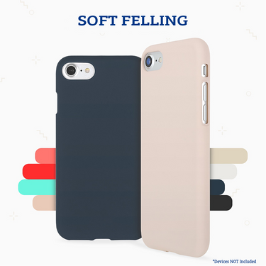 iPhone XS Max Compatible Case Cover With Soft Feeling Jelly - Navy